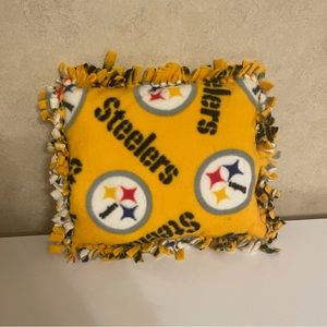 Steelers baby throw pillow